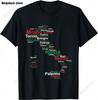 Italia TShirt Italy Flag Coat of Arms Tee Shirt Repubblica Italiana Italian Heritage Vintage T Shirt Guys Streetwear Crew Neck