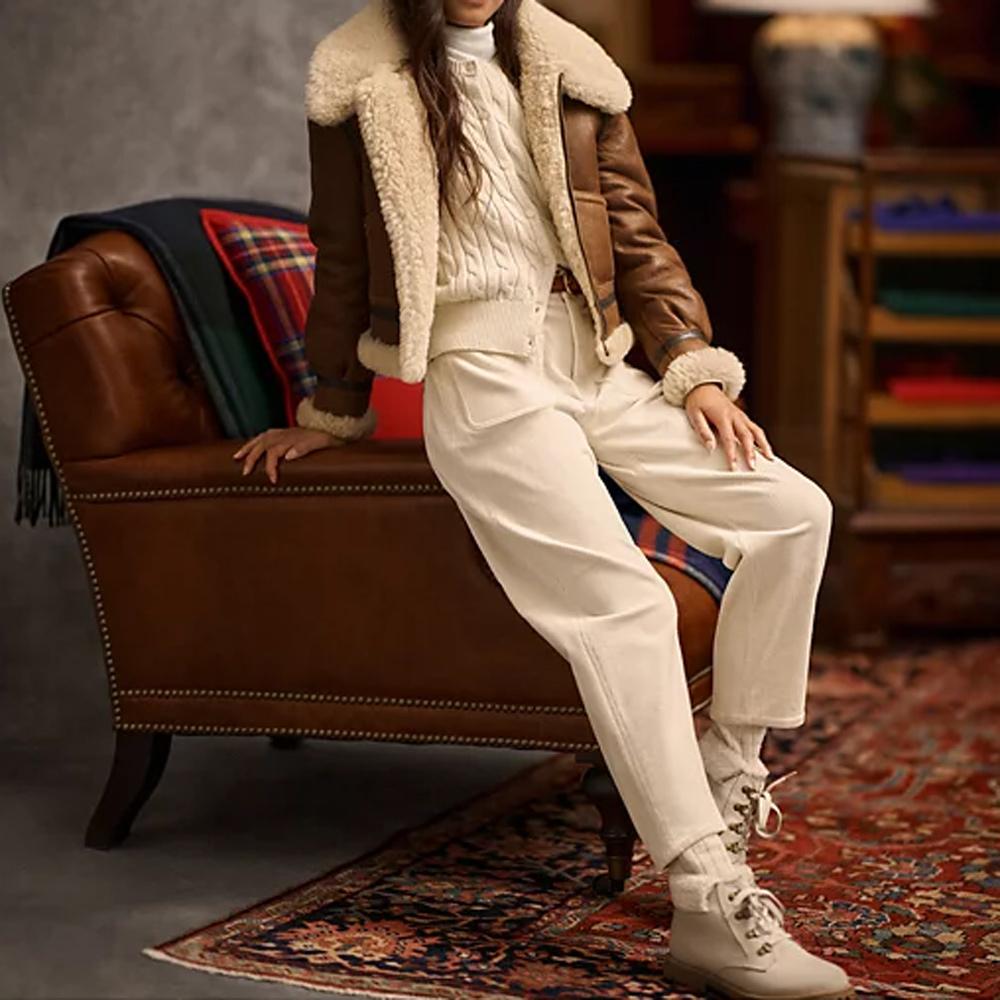 Polo Ralph Lauren Solid Color Round Neck Cable Knit Cardigan Kids Cardigans White 313962548-002