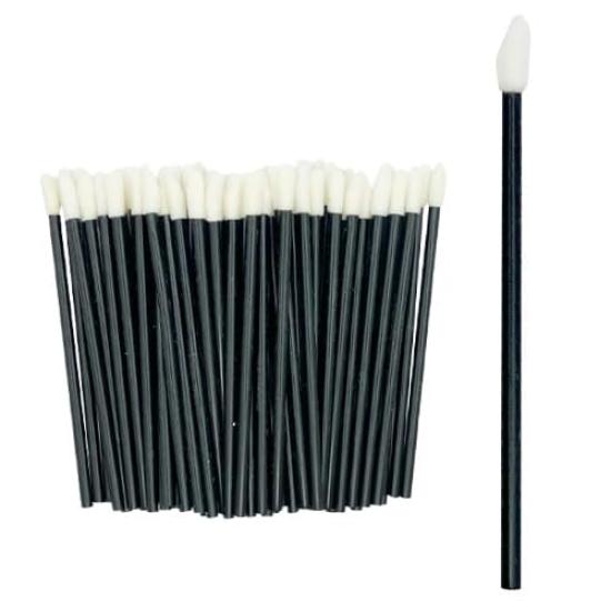 

Remarks Japan Disposable Lip Set of Professional Lipstick Eyeliner Eyelash Portable and Convenient Makeup Brushes Brushes, 100, Use, Brushes, Brushes, чорний