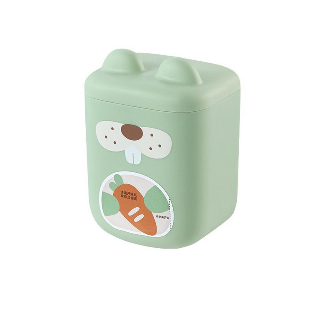 Kitchen Sink Filter Disposable Extraction Sink Filter Storage Box,Household Wall Mounted Cute Drawer Box