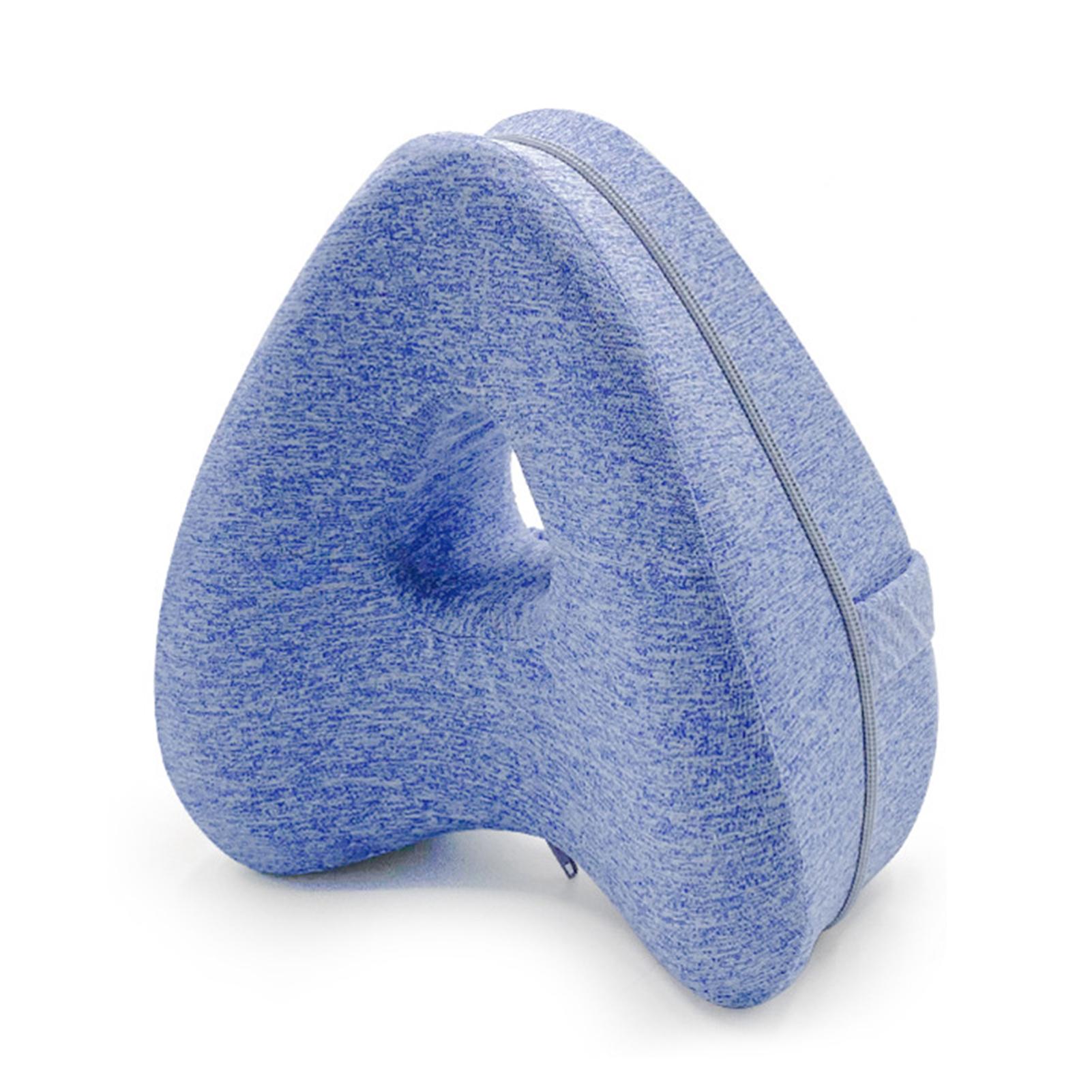 

Подушка для ног из хлопка с эффектом памяти, дышащая, моющаяся, подушка для лучшего сна, подушка для облегчения боли, подушка для ног и бедер 1pcs