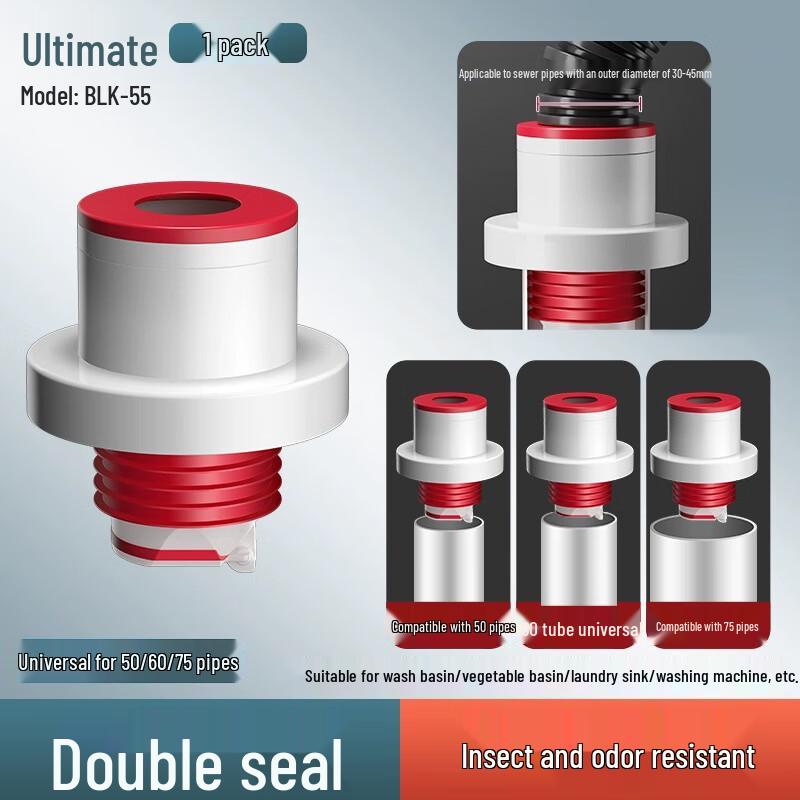 Pollock Kitchen Drain Pipe Odor Blocker