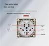 IP67 Waterproof 32A Single-Phase 220V Industrial Plug Coupling Socket - JH2232