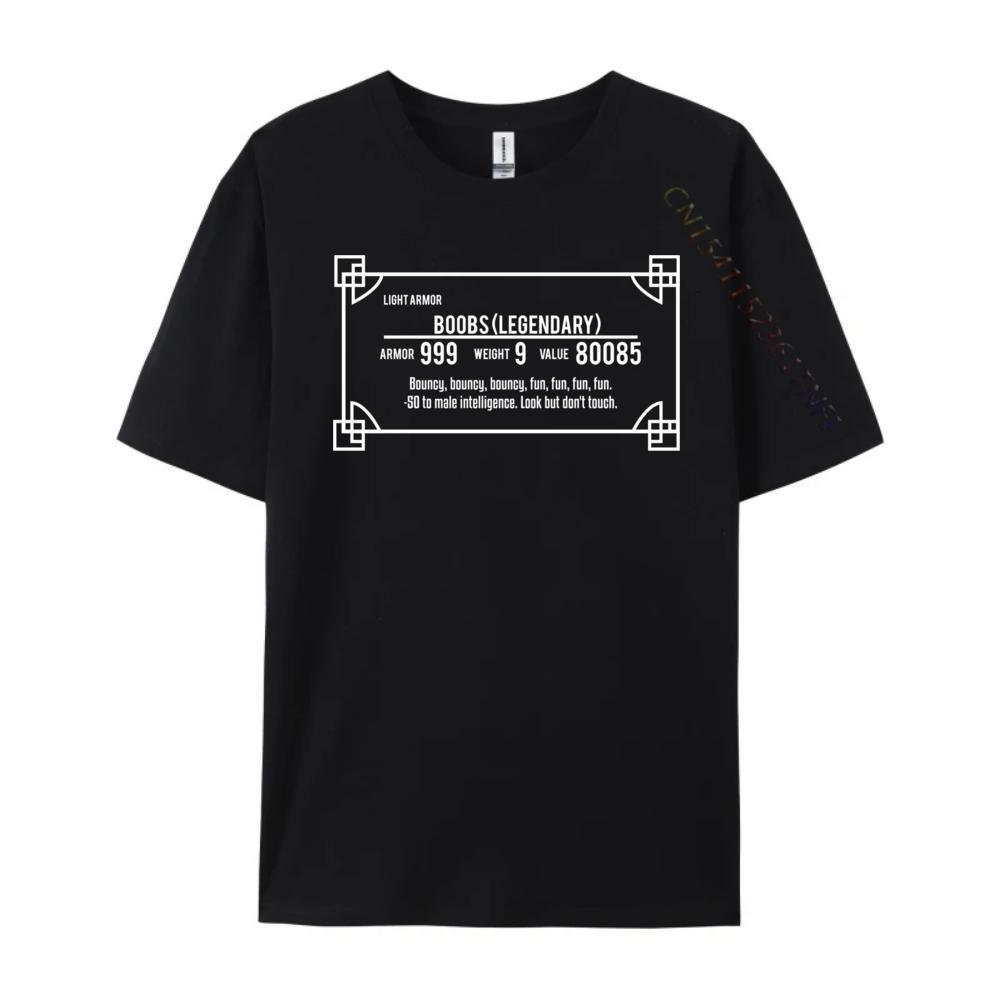 Funny Bouncy Game Inspired Boobs Legendary 50 Male Gamers Designer T Shirt Men Female Tshirts Men T Shirt Graphic