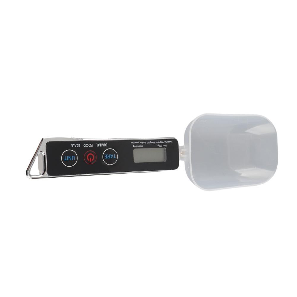 500g/0.1g Spoon Scale Stainless Steel Food Scale Digital Measuring Spoon  Kitchen Baking