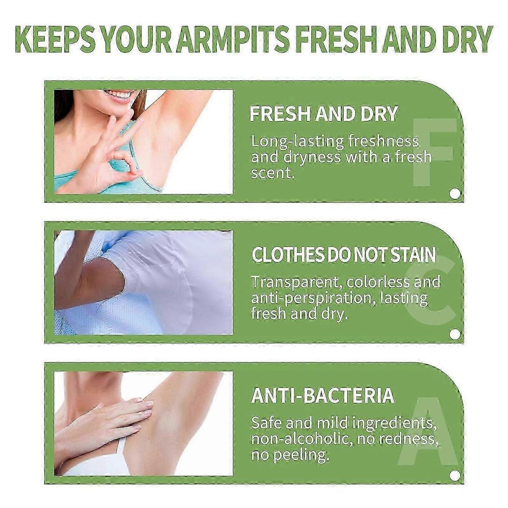 EELHOE Deodorizing Body Deodorant Armpit cleaning, deodorizing, odor-free, antiperspirant, long-lasting fragrance, mild and non-irritating