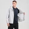 Under Armour Windproof Water-Repellent Solid Color Simple Sports Casual Hooded Long Sleeve Jacket Unisex Jacket Gray 25500401-009