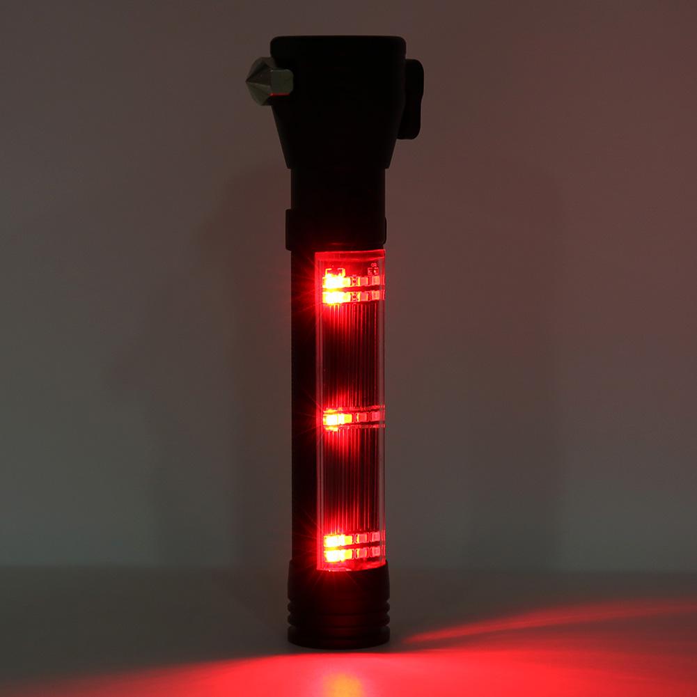 LED Solar Flashlight High Brightness Magnetic Torch USB Charging for Repairing Emergency