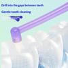 1/2/3Pcs Small Head Single-Beam Soft Teeth Cleaning Toothbrush With Suction Cup Interdental Brush Soft Hair Implant Oral Care