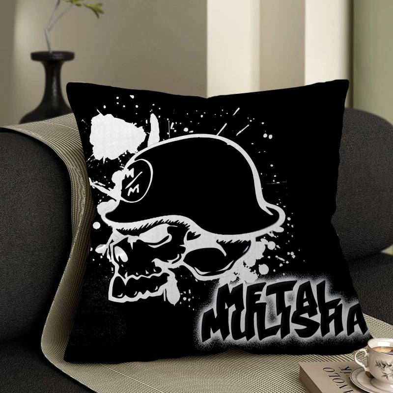 M-Metal M-Mulisha 45*45cm Cushion Cover Pillow Cover Decor Pillowcase Home Pillowcase for Couch Pillow