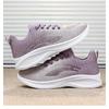 Women's Shoes 2024 Spring Casual Soft Sole Sports Shoes, Breathable Flying Mesh Shoes, Large-sized Running Shoes