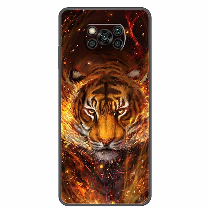 For Poco X3 Pro Case Cool Silicone TPU Soft Print Phone Cover For Xiaomi Poco X3 NFC Case Funda Pocophone X3 Pro PocoX3 Pro Capa