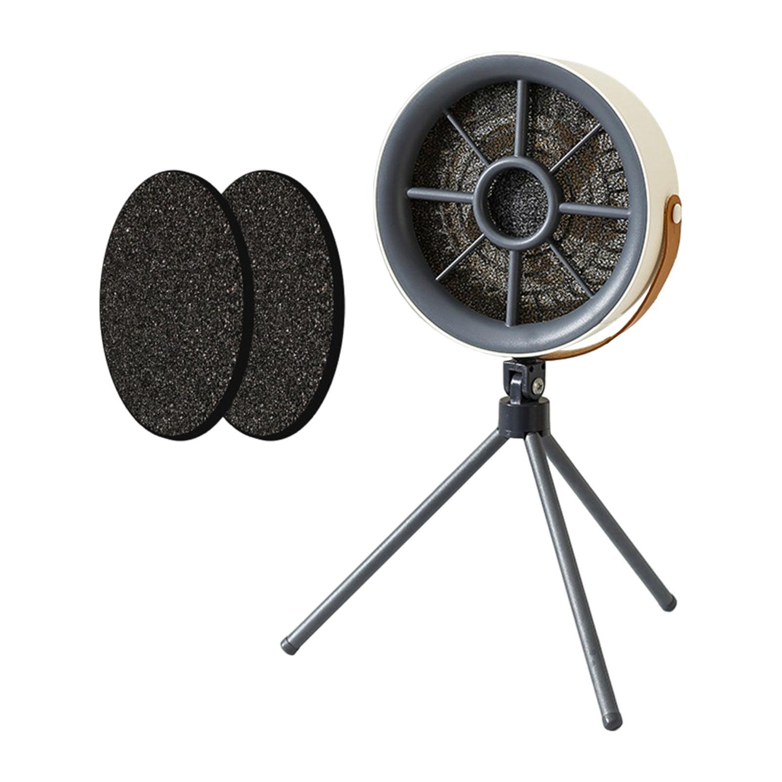 

Настольная вытяжка с мультифильтрацией, кухонный вентилятор, портативный дымосос с 3 скоростями для небольшого помещения, кемпинга, общежития белый