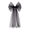 Solid Color Christmas Tree Topper Bow Soft Draping Christmas Wreaths Bow  Christmas Tree