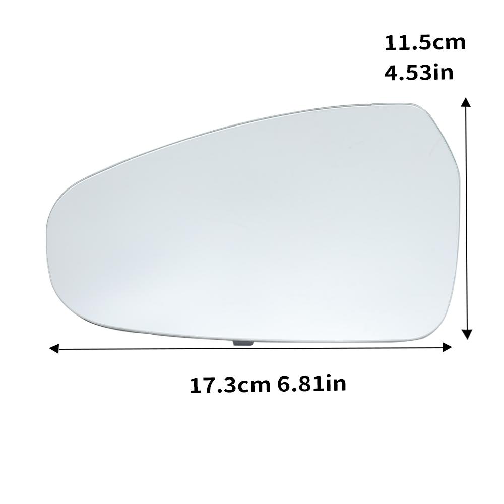 Rearview Mirror Glass Lens For Kia K3 Cerato Forte     Without Heated Side Mirror Glass Lens Car Accessories 1pc left