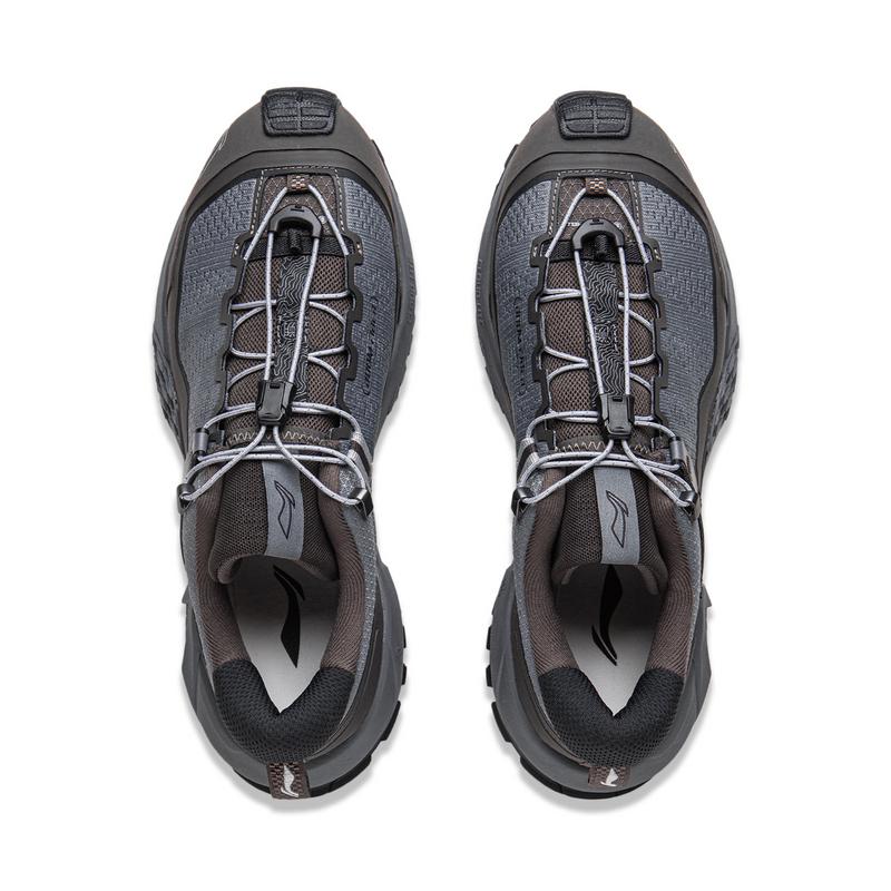 Li Ning Outdoor CF Tracing, Xingchuan Pro Cushioning Slip Resistant Abrasion Resistant Thermal Low top Hiking Shoes AHTU017-17