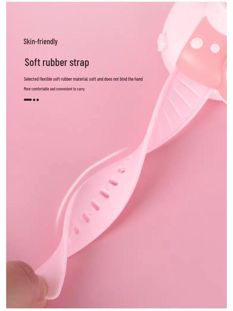 Hello Kitty USB Rechargeable Portable Mini Fan Bracelet Toy.