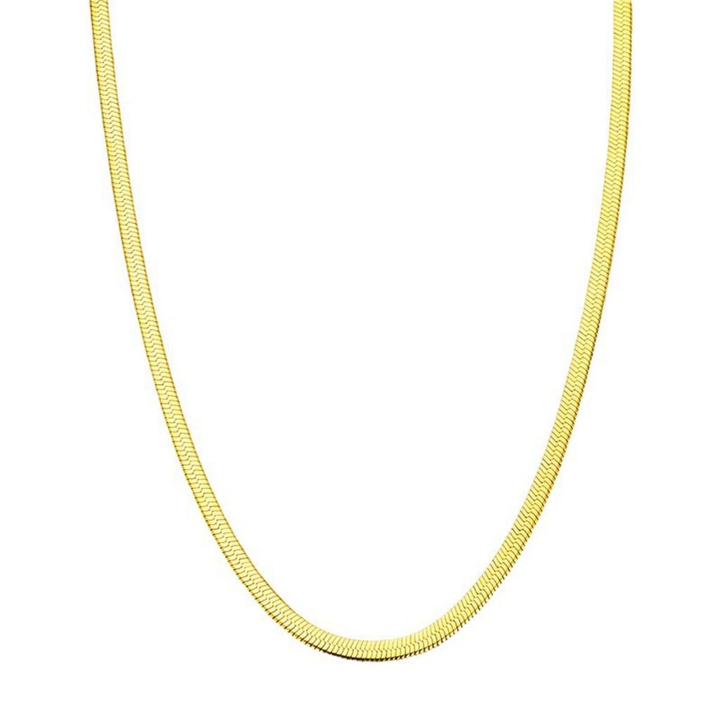 Gold Collar Chain Titanium Steel Gold  Necklace