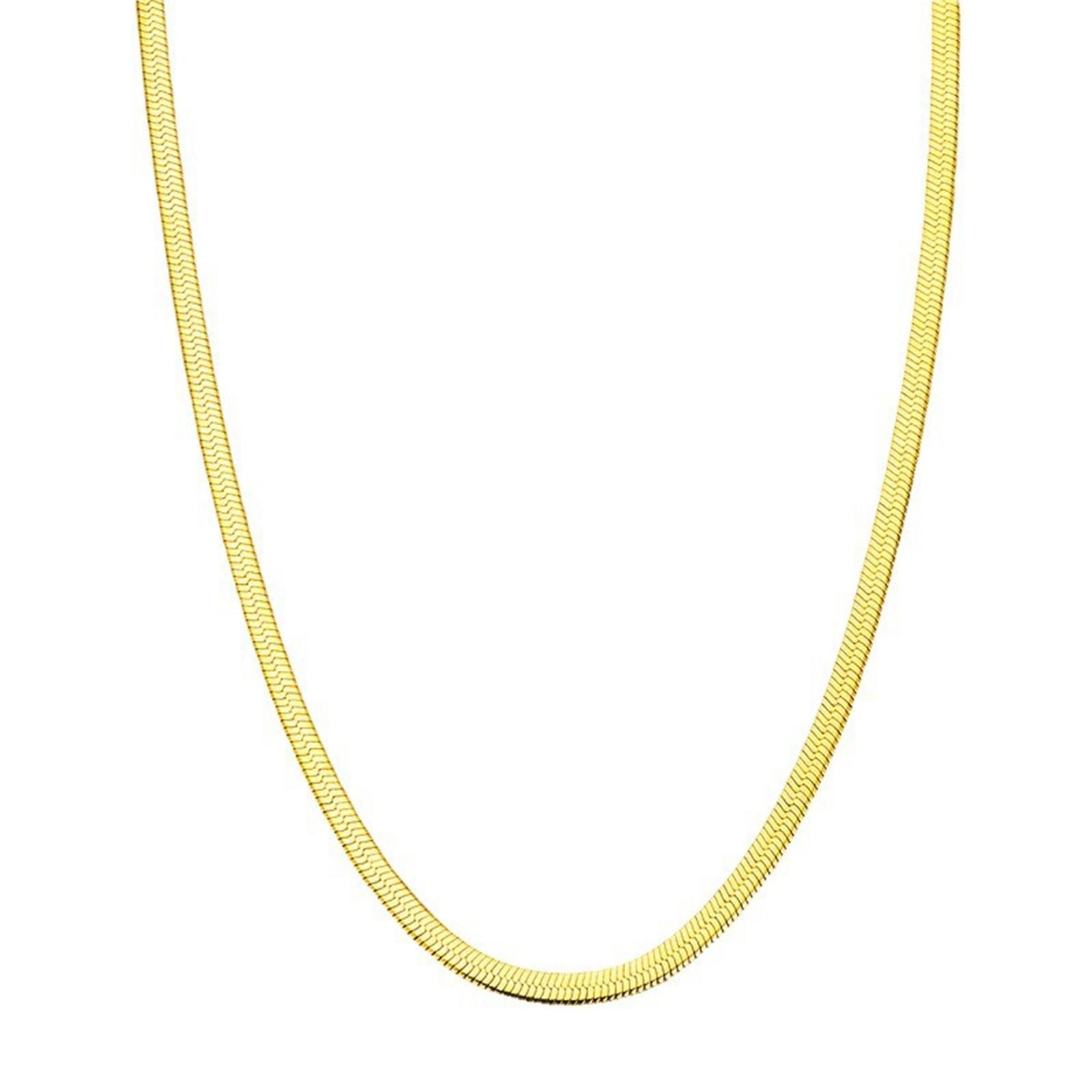 

Цепочка из золотого ошейника из титановой стали и золота One Size жёлтый