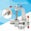 Bench Vise, Aluminum Alloy   Table Clamp Vice Small Table Clamp Jewelry Carving Tool Table Vise   Vise with   Jaw for Watch Sculpture