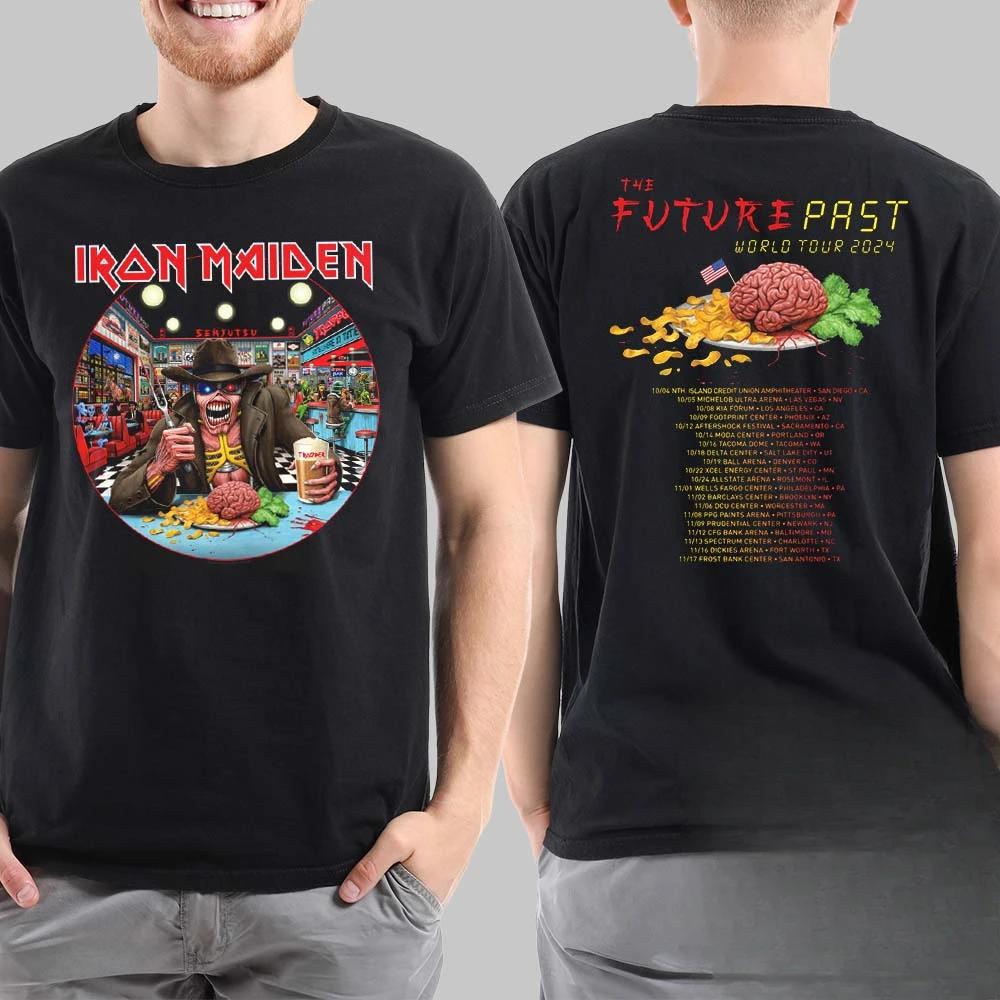 High Street New Short Sleeve Printed Cotton T-Shirt Brand Half Long Sleeve Parent Kids Heavy Motorcycle