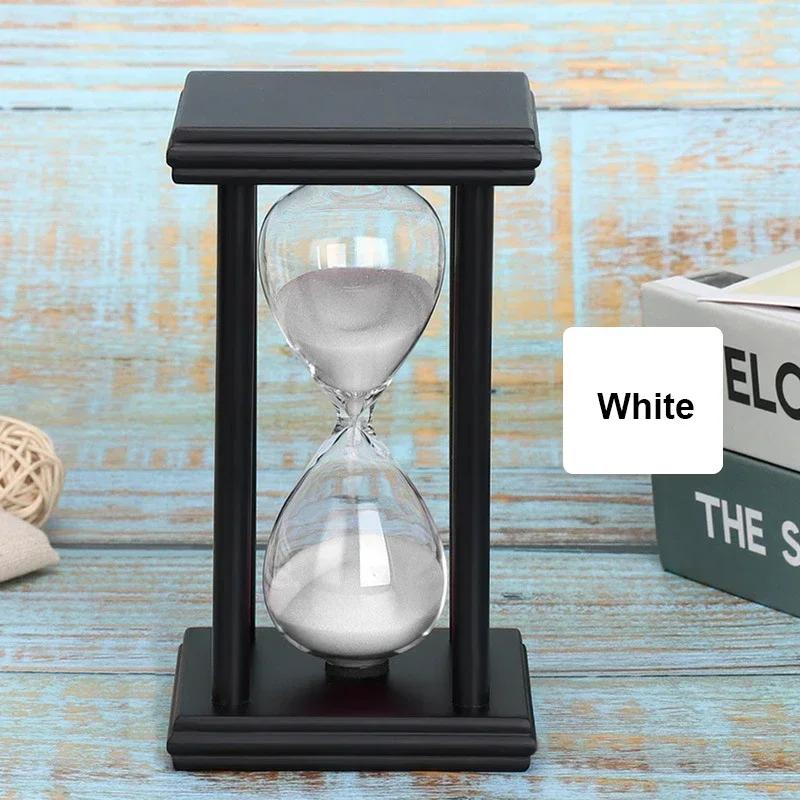 

5-60 хвилин дерев яний пісочний годинник сучасний пісочний годинник креативні подарунки на день народження кухонний таймер прикраси дому пісочний годинник офісні прикраси 30min помаранчевий