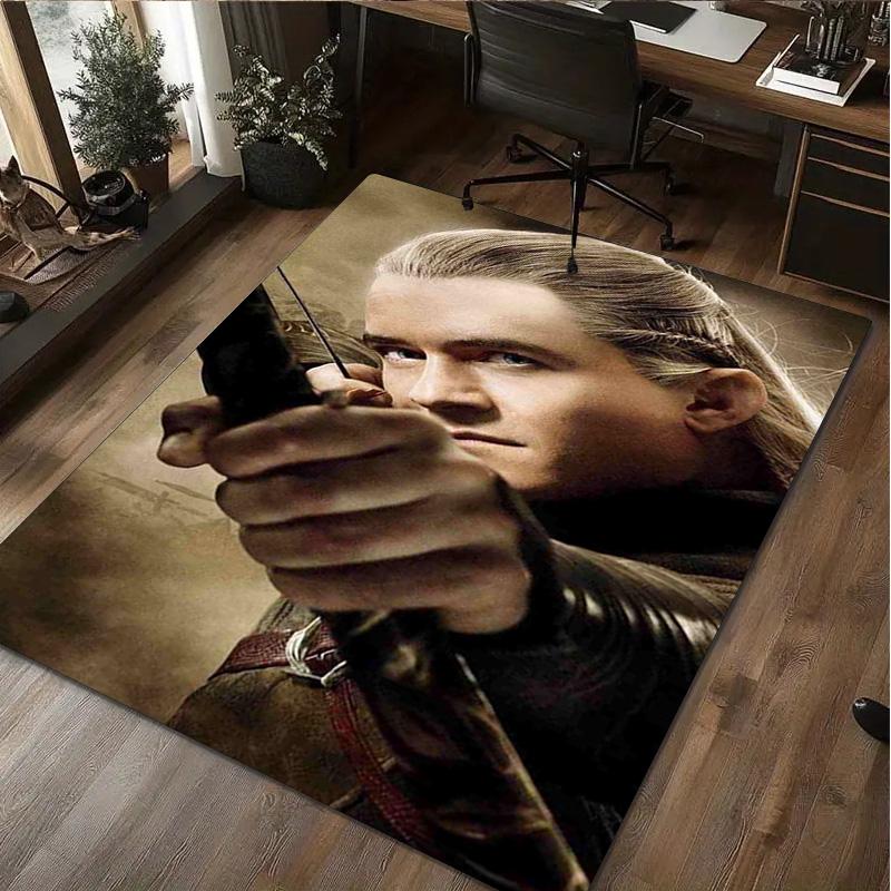 The Lord Of The Rings Carpet Office Decorative Carpet For Living Room Bedroom Door Mat Floor Rug Computer Chair Area Rug