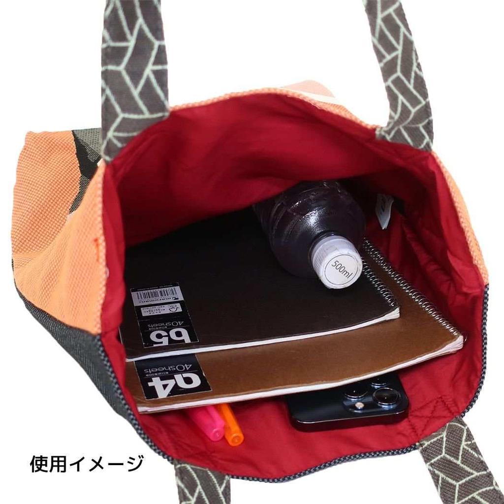 Marushin Wonderful Peace Love Eyes Dalmatian Dog and Cat Tote Large A4 0765002600 Bag, Capacity, Gusseted, Size,