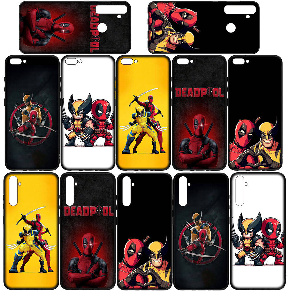 Cover for iPhone 17 16 15 Xiaomi Poco Redmi Note 14 13 12 11 Pro Max 9 16e Samsung Galaxy S25 S24 S23 OPPO Huawei Wolverine Cool Deadpool Phone Case