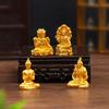 Tibetan Miniature Buddha Statues, In Various Shapes, Are Resin Handicrafts, Altar Ornaments, And Desktop Decorations