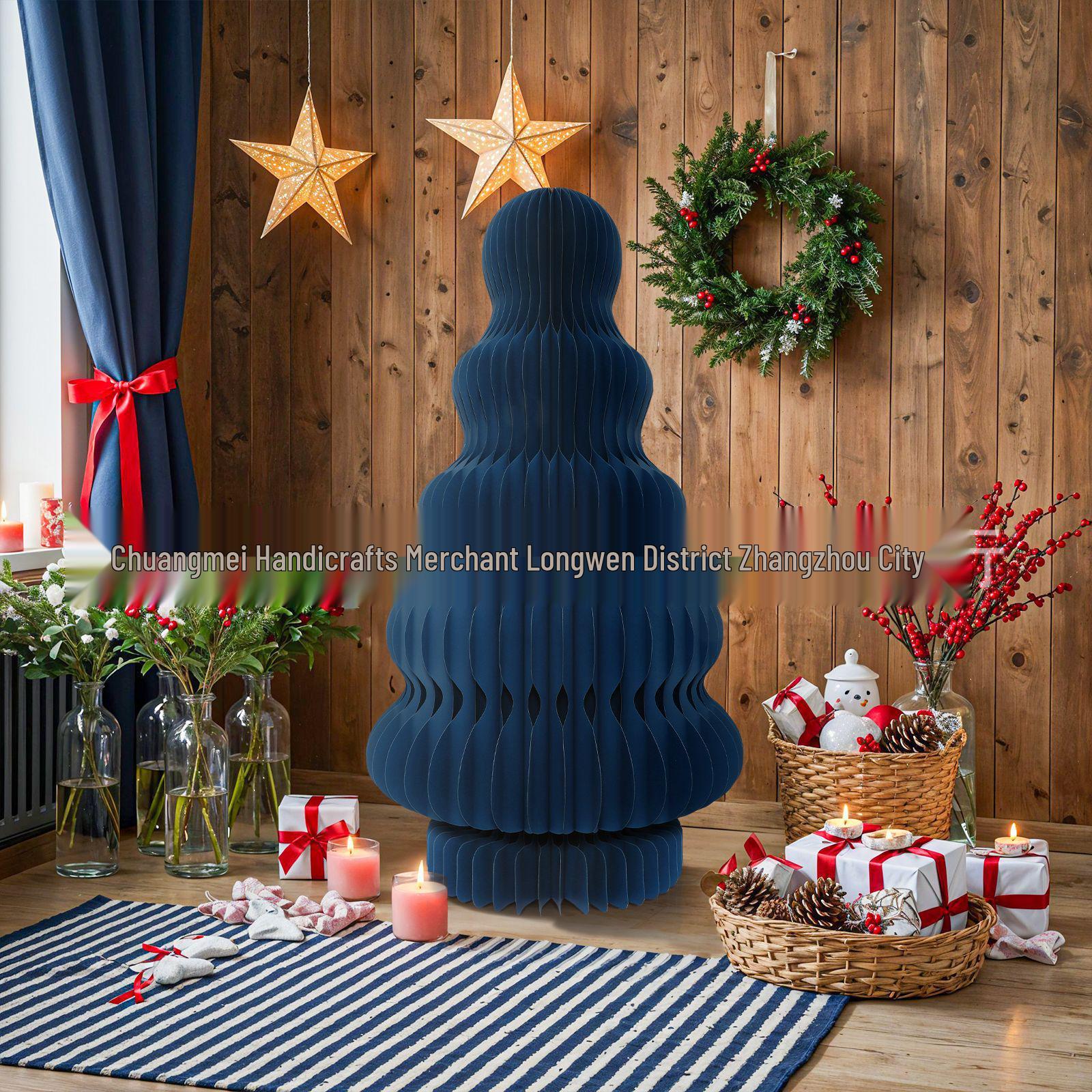 150cm Large Indoor Christmas Tree Paper