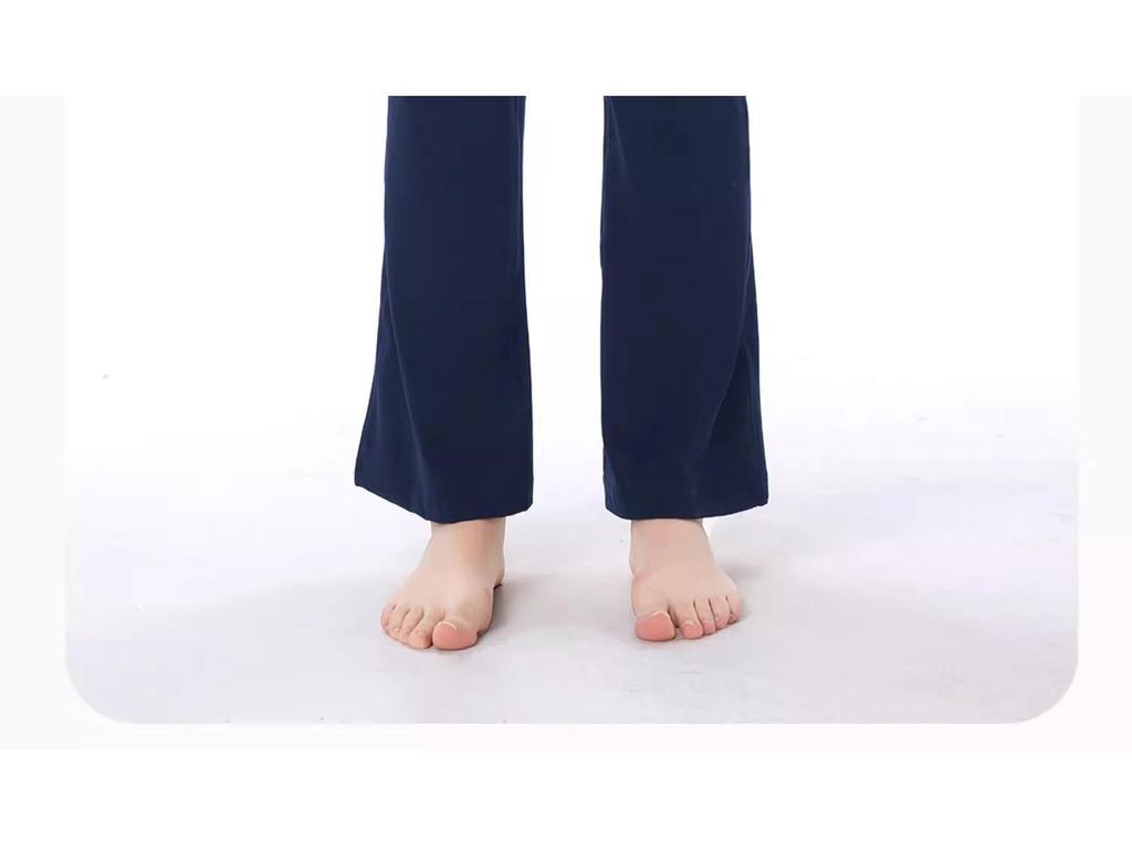 2024 High Waist Petite Micro Flare Yoga Pants - Hip Lifting Sports Fitness Wear for Women