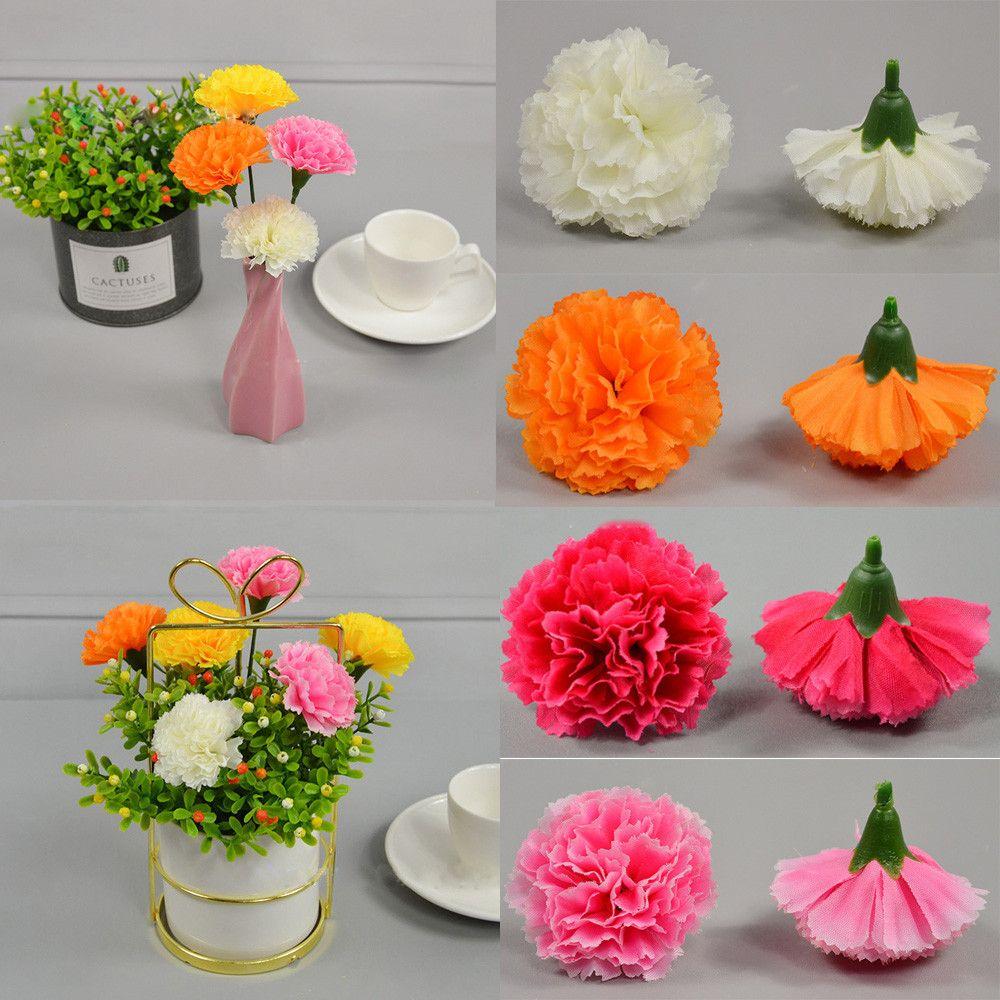 

Scrapbook Merry Christmas Home Decor Artificial Flower Heads Marigold Flowers Simulation Floral