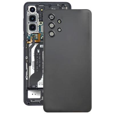 Pro Samsung Galaxy A32 4G Zadní kryt baterie s krytem objektivu fotoaparátu (Černá)