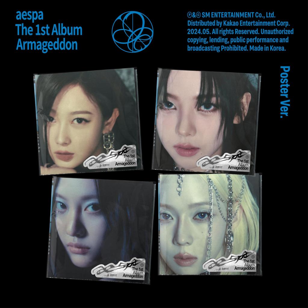 aespa 1st Full Album [Armageddon] (Poster Ver.) (Korean Edition)