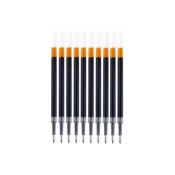 Gel ballpoint pen refill ballpoint pen refill multifunctional 0.5 lead refill 10 pieces (black)