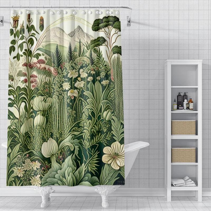Home Shower Curtains for Bathroom Waterproof Fabric Modern Nordic Style Bathroom Curtains Shower Curtain 180x200 240x180 Aaaa