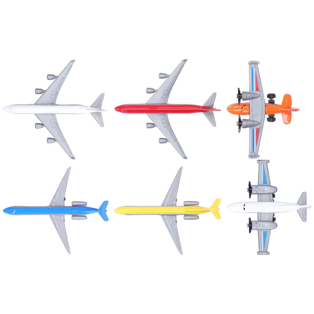 Airplane Set for Kids Mini Children Airplane Model Highly Simulation Alloy Model Set