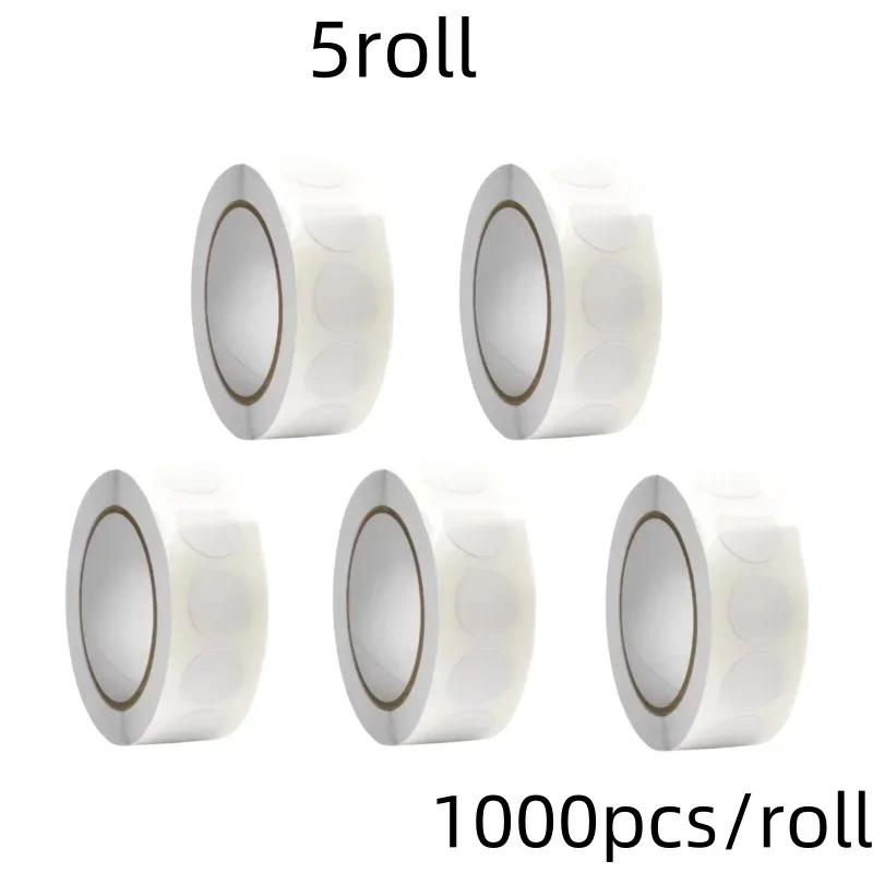 1000 PCS Color Dot Label Sticker  Classification Mark Coated Paper Sticker Rolls  Kawaii Stationery  Aesthetic