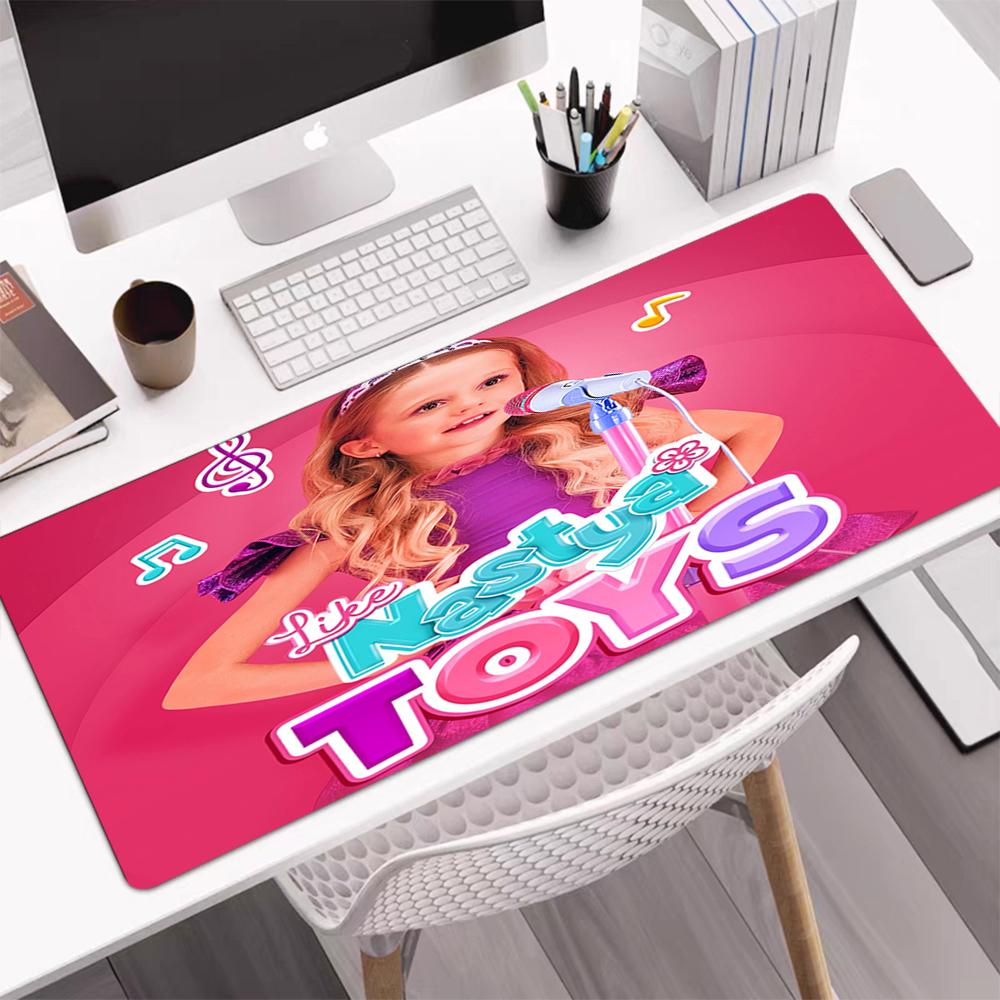Like Nastya Theme Mouse Pad, Non Slip Rubber Base, Multifunctional Office & Home Decor, Perfect for Workspace Personalization.