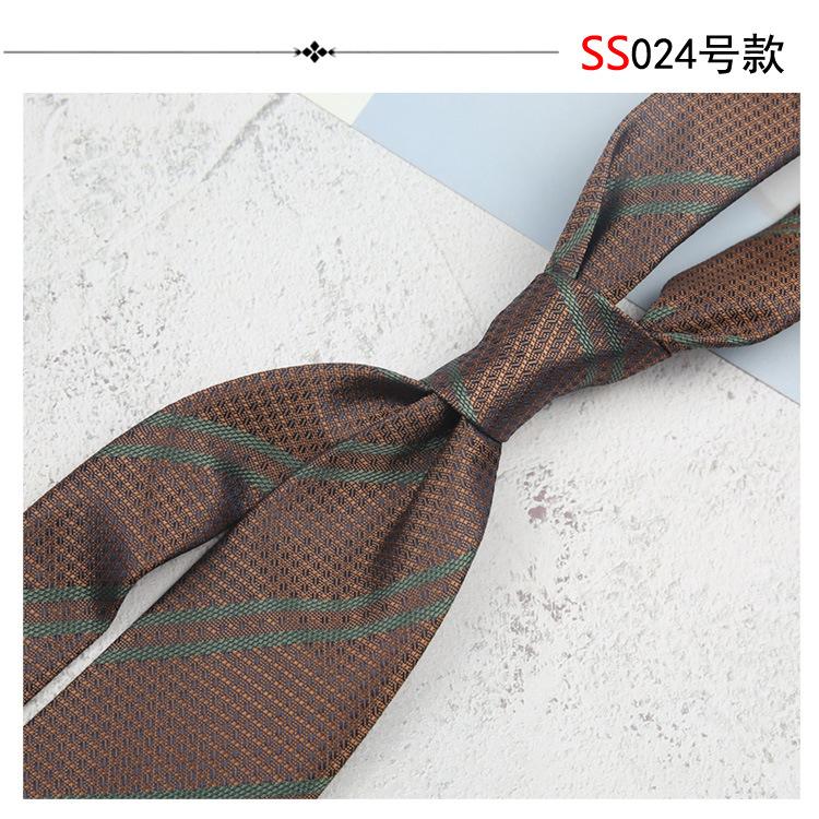 8Cm Tie Men'S Formal Wear Business Work British Professional Wear Hand Hit Work Tooling Vintage Wedding