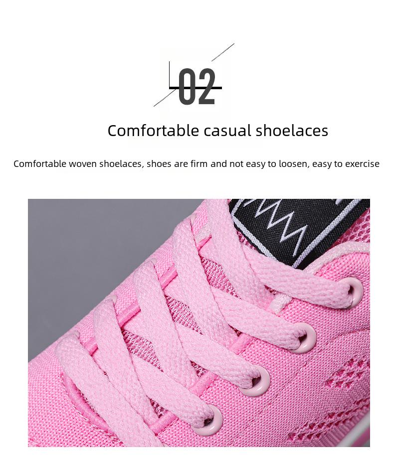 Women's 2025 Korean Style Casual Air Cushion Running Shoes - Breathable, Soft Sole Sneakers