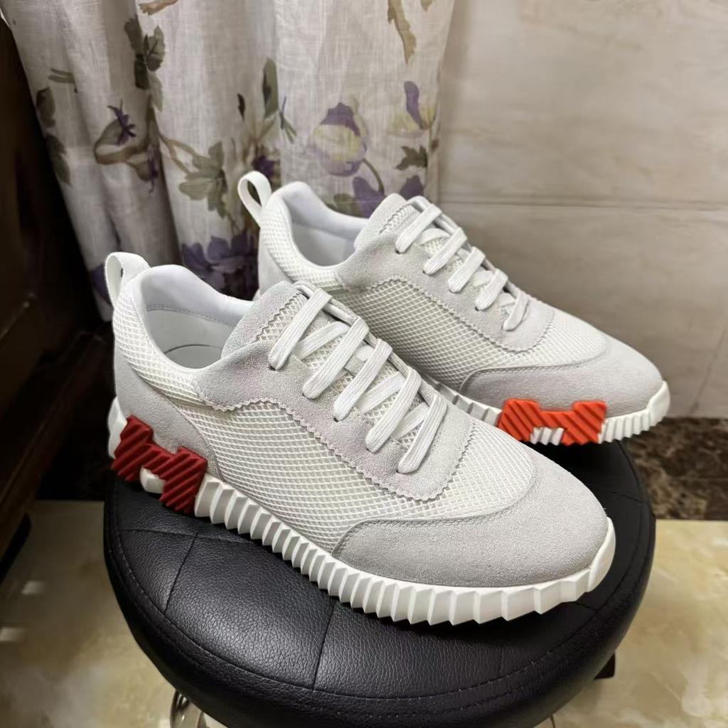 Men's Shoes H Sports Shoes Breathable Mesh Shoes Lace-up Light High-end, Men's Shoes Versatile Women's Shoes