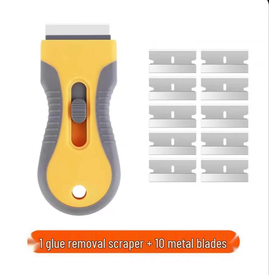 Multifunctional Double-Headed Cleaning Spatula & Scraper for Car Film Application and Decontamination