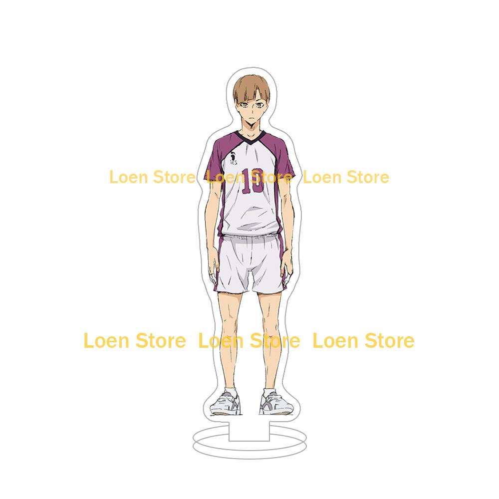 Haikyu Official character Ushijima Eita Semi Reon Ōhira Satori Tendō Goshiki Shirabu Sagae Anime Figure Acrylic stand ornament