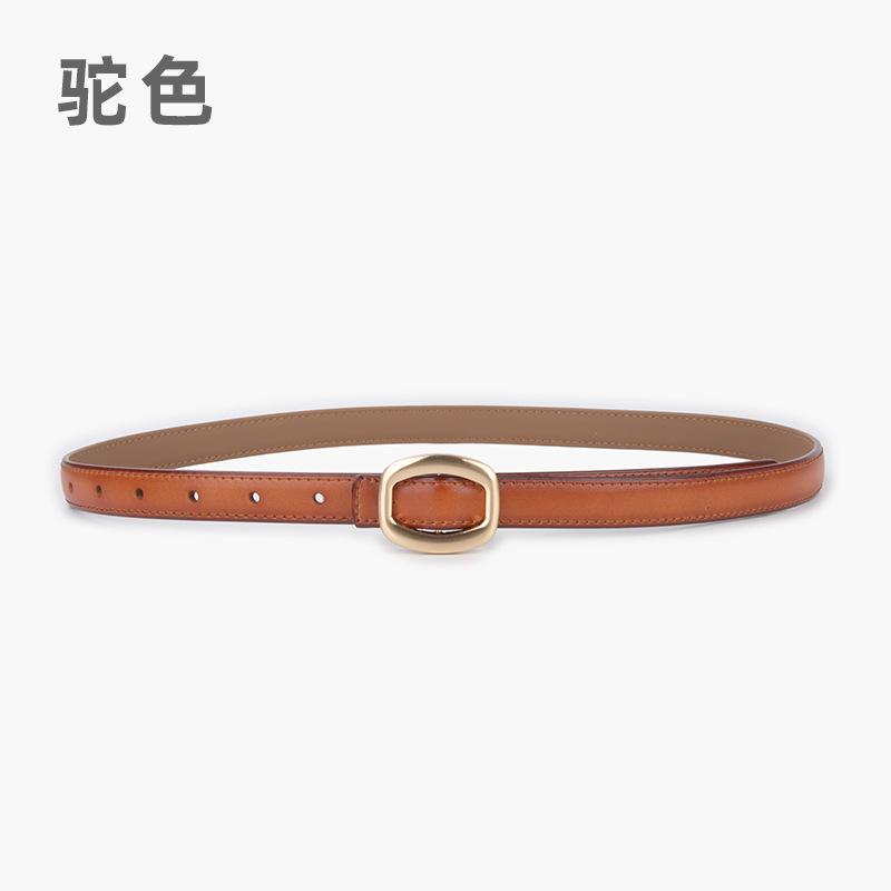 Women'S Leather Women'S Belt Simple Casual Pants Jeans Decoration Women'S Bf Style