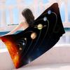Solar System Planets Microfiber Printed Beach Towel Mountain Climbing Yoga Beach Swimming Running Absorbent Soft Towel