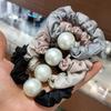 High-Elastic Durable Leather Ponytail Holder - Large Intestine Hair Tie Headband for Girls