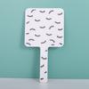 Cute Handheld Makeup Mirror Creative Square Mirrors New Portable Small Mirror