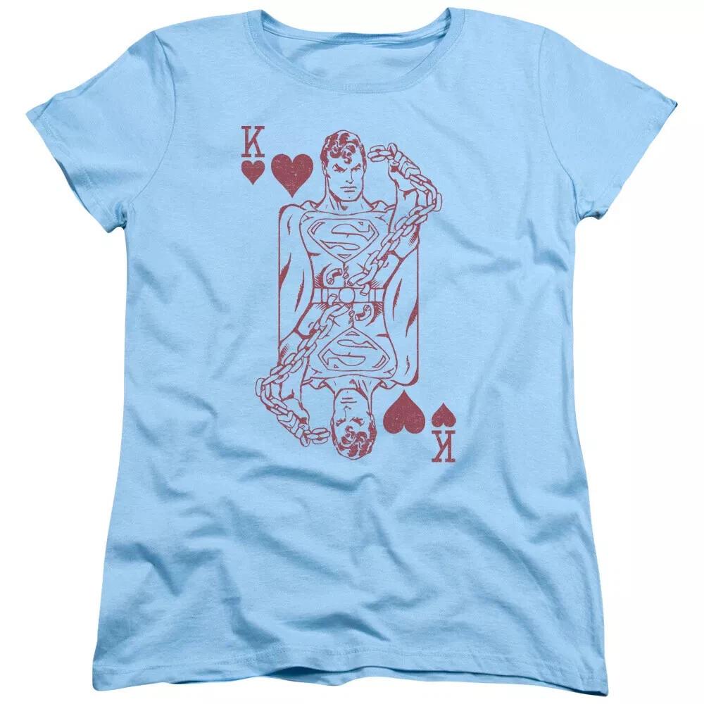 Superman  Super Card  Women s T-Shirt L